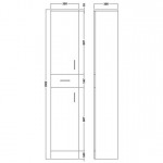 Classic Tall Unit 350 x 300 mm Classic Tall Unit 350 x 300 mm